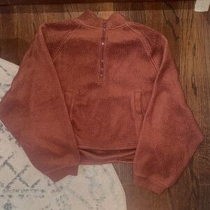 Old Navy Rust Brown Fleece Sweatshirt